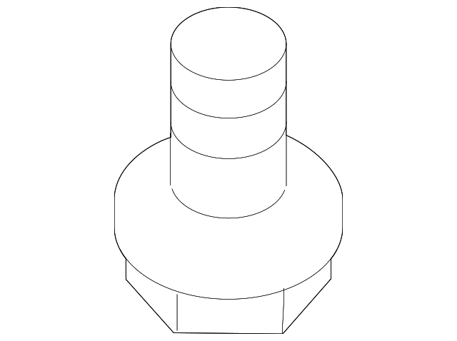 -N800507-S439 Деталь HINGE BOLT, LEFT