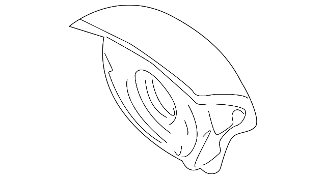 5S4Z-54043B13-AAA Деталь DRIVER AIR BAG