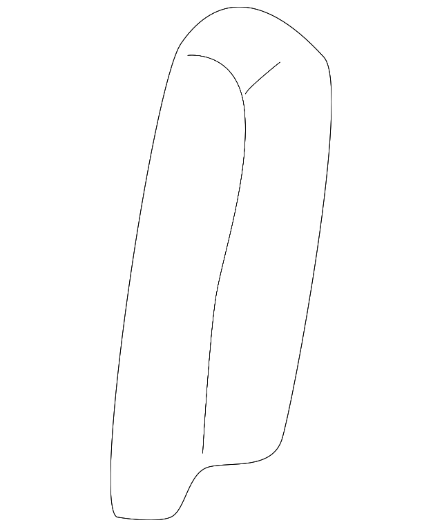 5S4Z-54611D10-A Деталь SIDE AIR BAG, RIGHT
