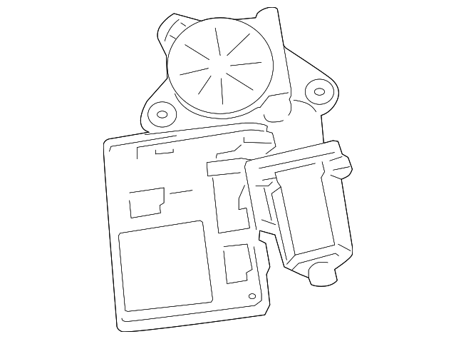 31253484 Деталь CONTROL MODULE, LEFT