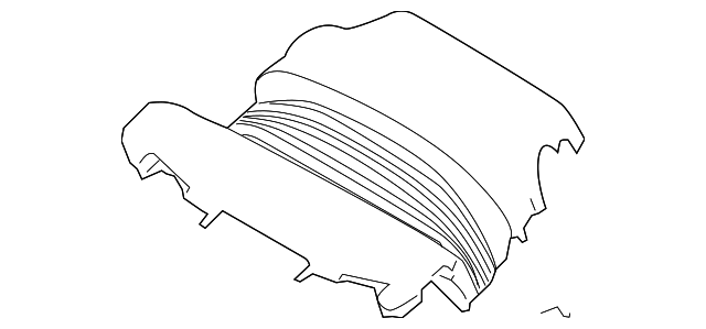 BE8Z-3530-AA UPPER SHROUD