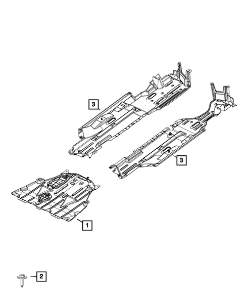 Under Body Protection for 2015 Chrysler 200 #0