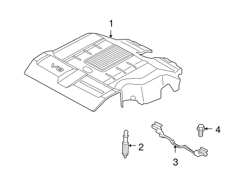 Range Rover Sport ENGINE APPEARANCE COVER
