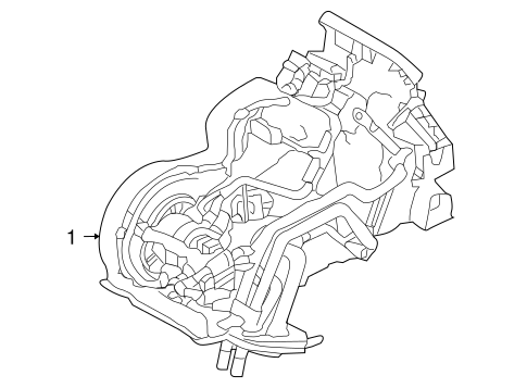 Range Rover AUXILIARY AC & HEATER UNIT