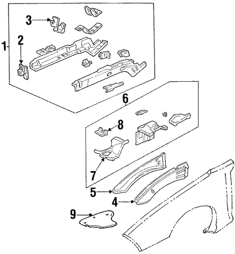Firebird STRUCTURAL COMPONENTS & RAILS