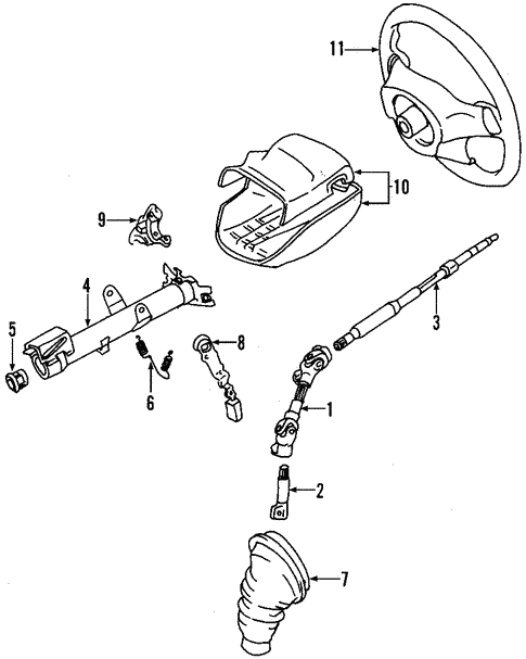 Steering Wheel for 2000 Toyota Celica #0