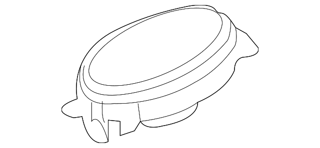 15861927 Деталь PKG TRAY SPEAKER, LEFT