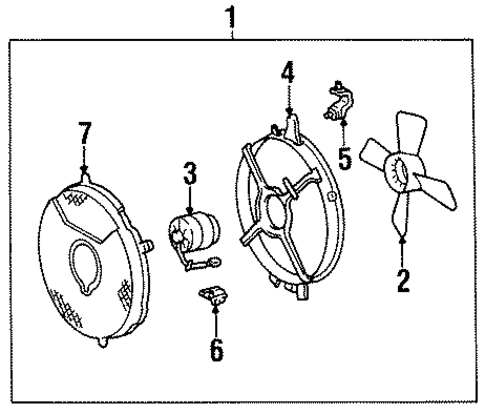 HVAC/CONDENSER, COMPRESSOR & LINES for 1998 Toyota Supra #2