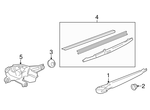 Electrical/Wipers for 2013 Toyota Land Cruiser #3
