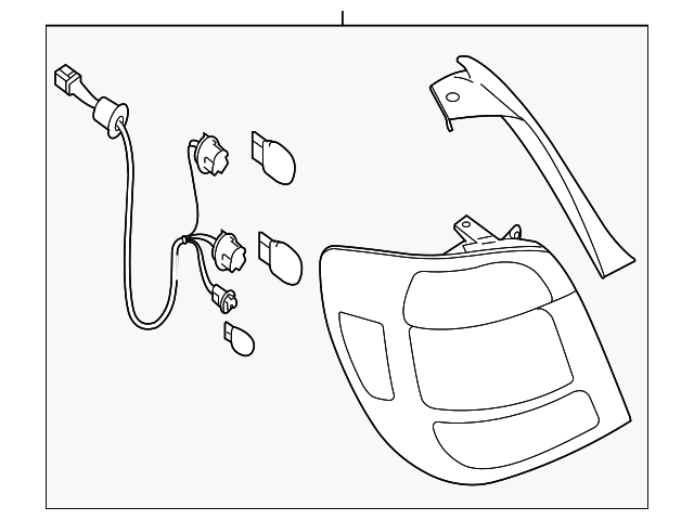 32008663 Деталь TAIL LAMP ASSY, RIGHT
