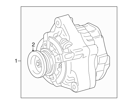 ELECTRICAL/ALTERNATOR for 2008 Toyota Sequoia #1