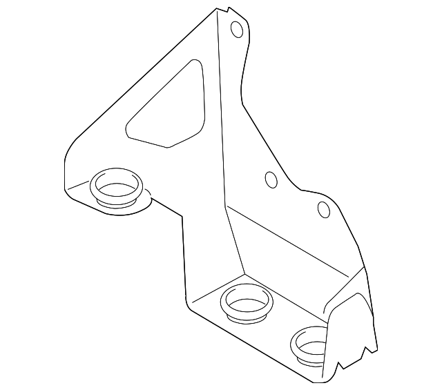 955-355-133-00 Деталь ABS PUMP ASSY BRACKET