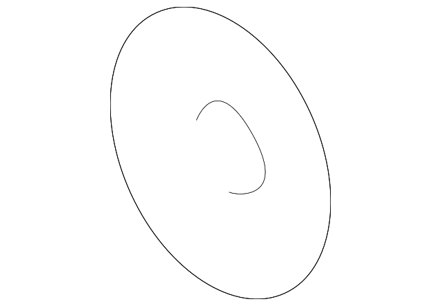 BE8Z-5823370-AB WINDOW HANDLE ESCUTCHEON, LEFT