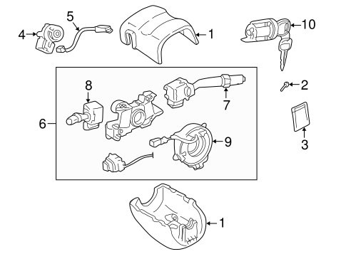ELECTRICAL/AIR BAG COMPONENTS for 2003 Toyota Prius #2