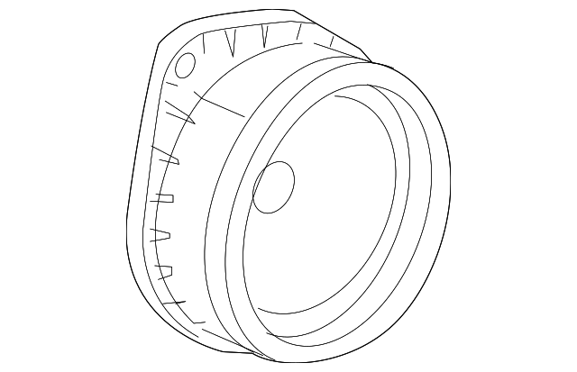 13240949 Деталь FRONT DR SPEAKER, LEFT