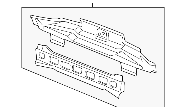 88956332 Деталь REAR BODY PANEL