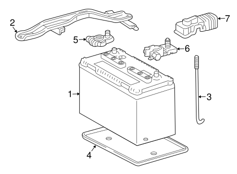 ELECTRICAL/BATTERY for 2011 Toyota FJ Cruiser #1