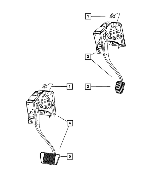 Brake Pedals for 2011 Dodge Caliber #0