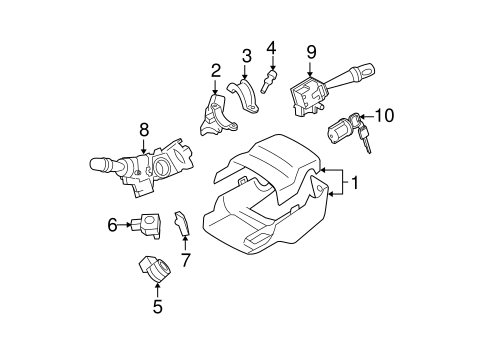 ELECTRICAL/IGNITION LOCK for 2010 Toyota Yaris #1