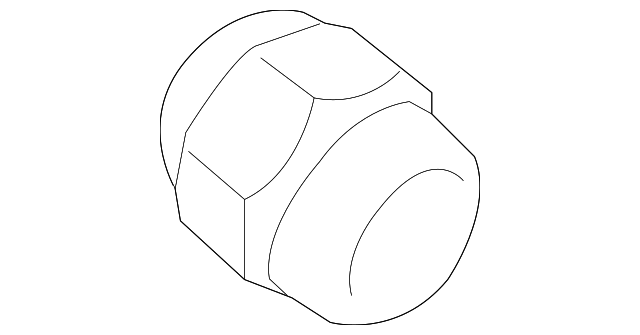 YS4Z-1012-CA Деталь WHEEL NUT