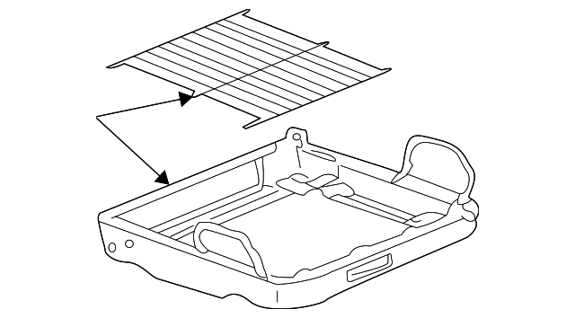 3R3Z6363100BA Деталь SEAT FRAME, RIGHT