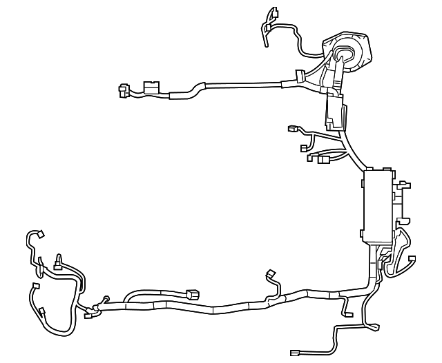 GB5Z-14290-A Деталь WIRE HARNESS