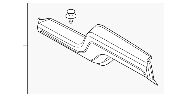 ERQ000104PVJ Деталь LOWER TRIM PANEL