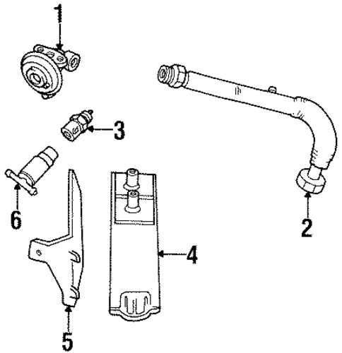 Taurus EGR SYSTEM