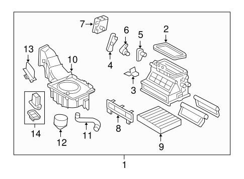 9-2X BLOWER MOTOR & FAN