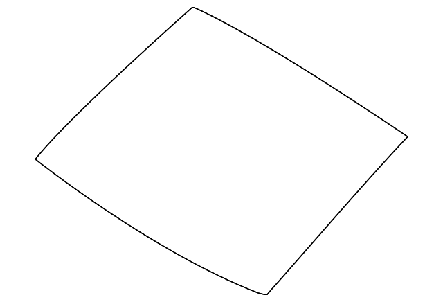 AE8Z-6142006-A Деталь BACK GLASS