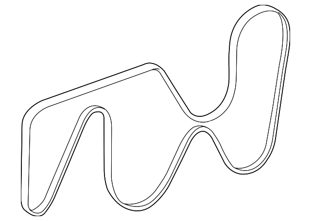 C2D19766 Деталь SERPENTINE BELT