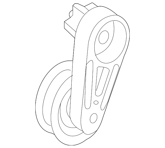 C2D19768 Деталь IDLER PULLEY
