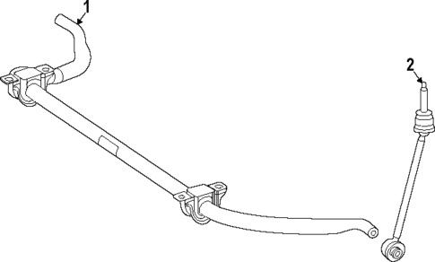 Stabilizer Bar & Components for 2021 Mercedes-Benz GLE 450 #0