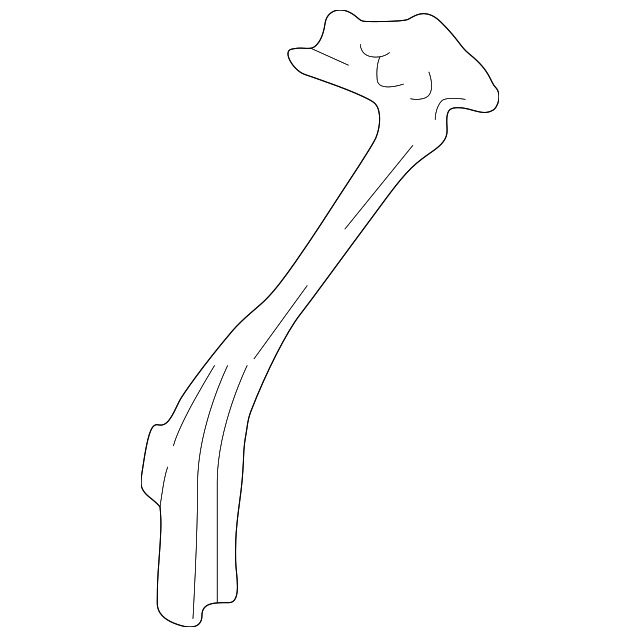 YF1Z5402726AA Деталь PILLAR REINF, RIGHT