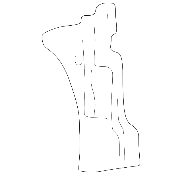 YF1Z-5402038-AA Деталь COWL SIDE PANEL, RIGHT