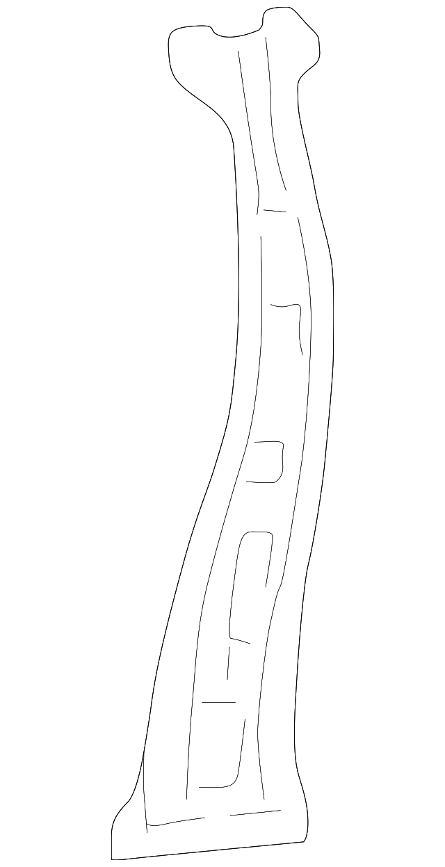 3F1Z5424300AA Деталь INNER PILLAR, RIGHT