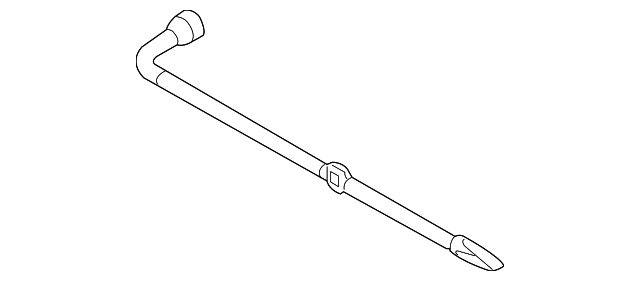 6L3Z17032A Деталь LUG WRENCH