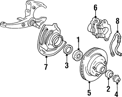Camaro FRONT BRAKES