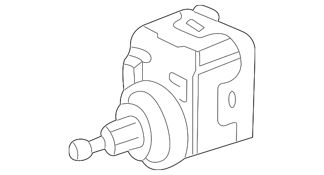 C2S15088 Деталь LEVELING MOTOR, LEFT