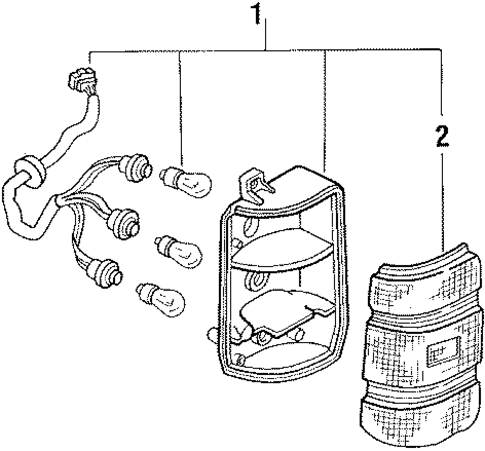 Tracer COMBINATION LAMPS