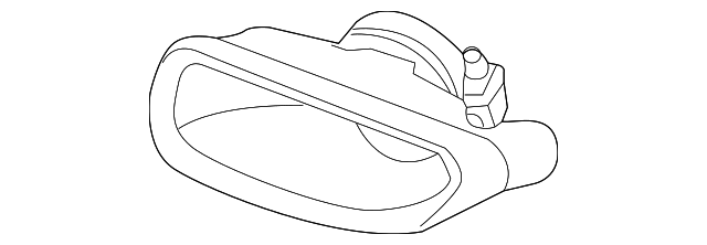 997-111-251-32 Деталь TAILPIPE EXTN, LEFT
