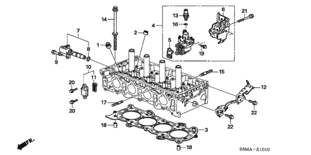 VTC Oil Control Valve for 2006 Acura RSX #0