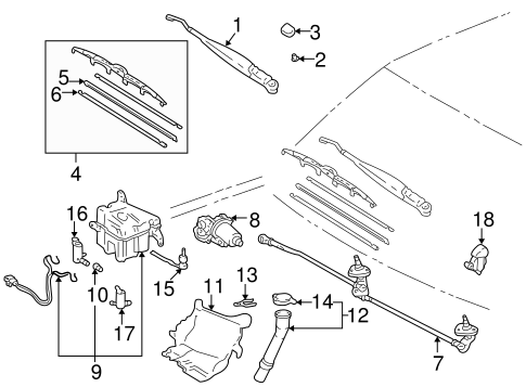 ELECTRICAL/WIPERS for 2002 Toyota 4Runner #1