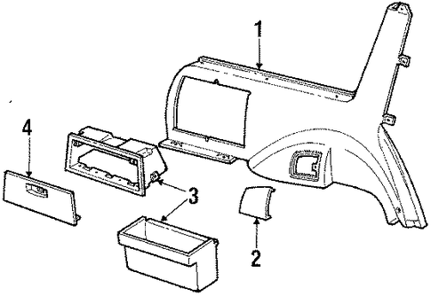 Marquis QUARTER PANEL TRIM