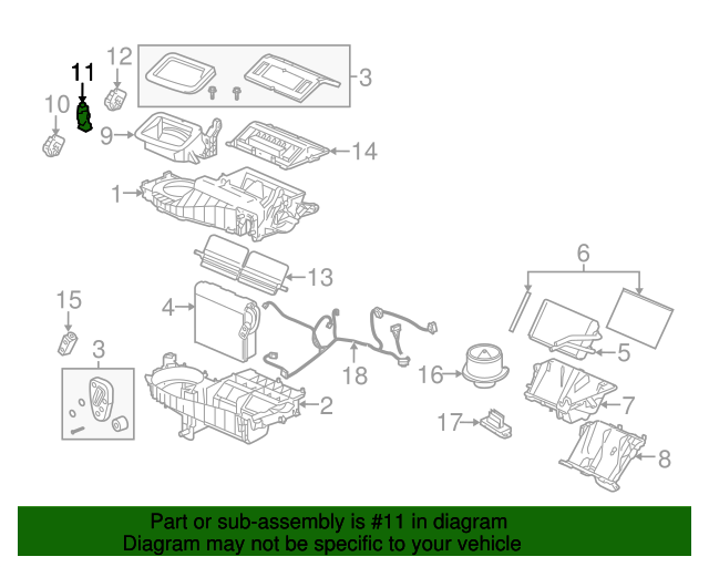 Actuator Genuine GM 22754989 Quirk Auto Parts OEM & Aftermarket