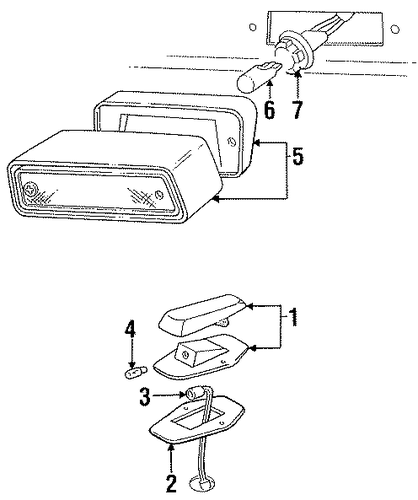 F-350 ROOF LAMPS