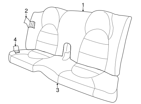 XKR REAR SEAT