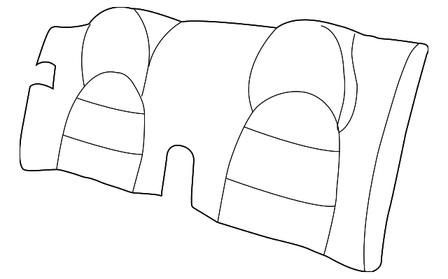 C2N2529LEG Деталь SEAT BACK ASSY
