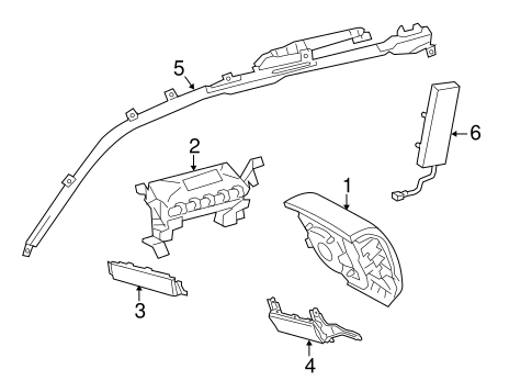 Electrical/Air Bag Components for 2017 Toyota Tundra #1