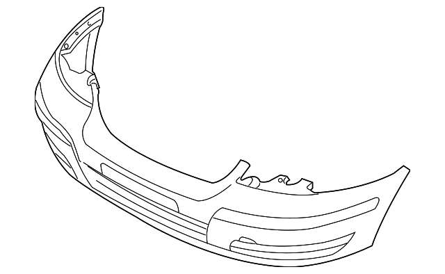 3F2Z-17D957-LAA BUMPER COVER